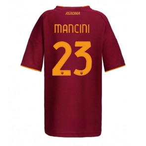 AS Roma Gianluca Mancini #23 Hemmatröja Dam 2025-26 Kortärmad